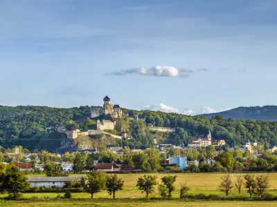 Trencin Castle is a castle above the town of Trencin in western Slovakia.