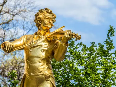 Vienna in the spring sunny day, Austria