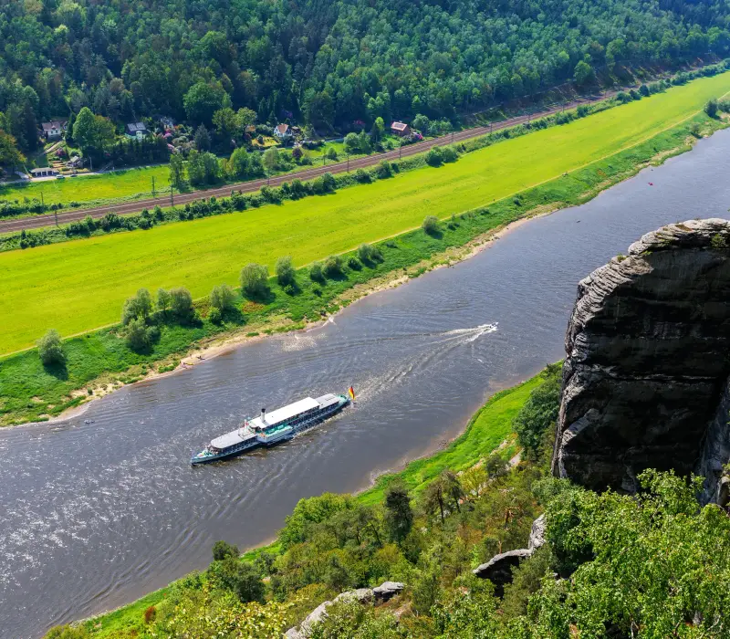 Pfingsten auf der Elbe